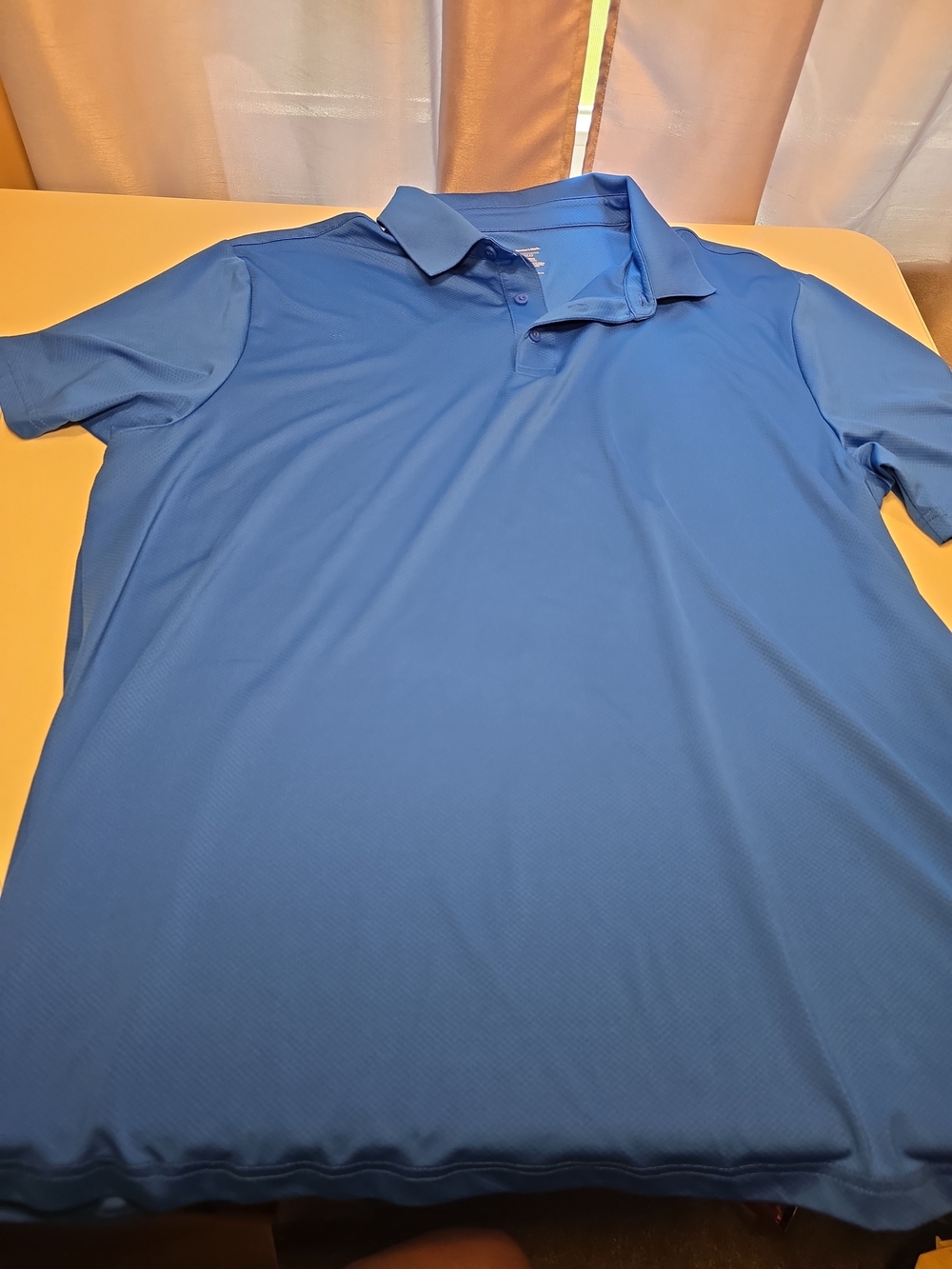 Classic Men's Blue Performance Polo